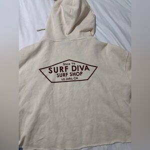 CA boutique surf sweatshirt